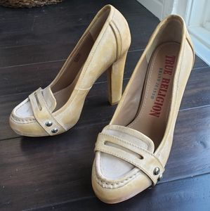 True religion high heels like new